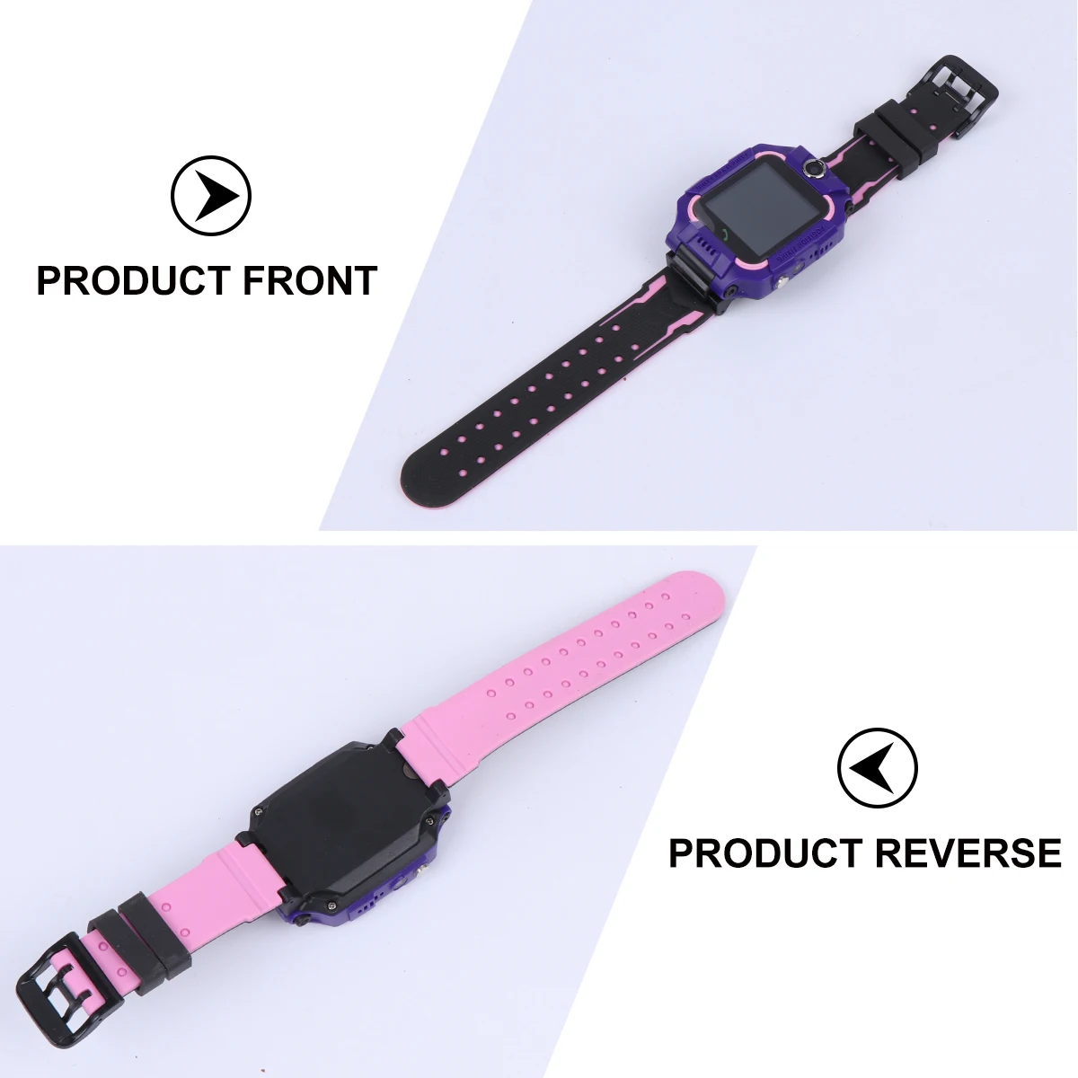 360 Degree Rotating Children Watch Silica Gel Location Emergency Alert Path Query Positioning
