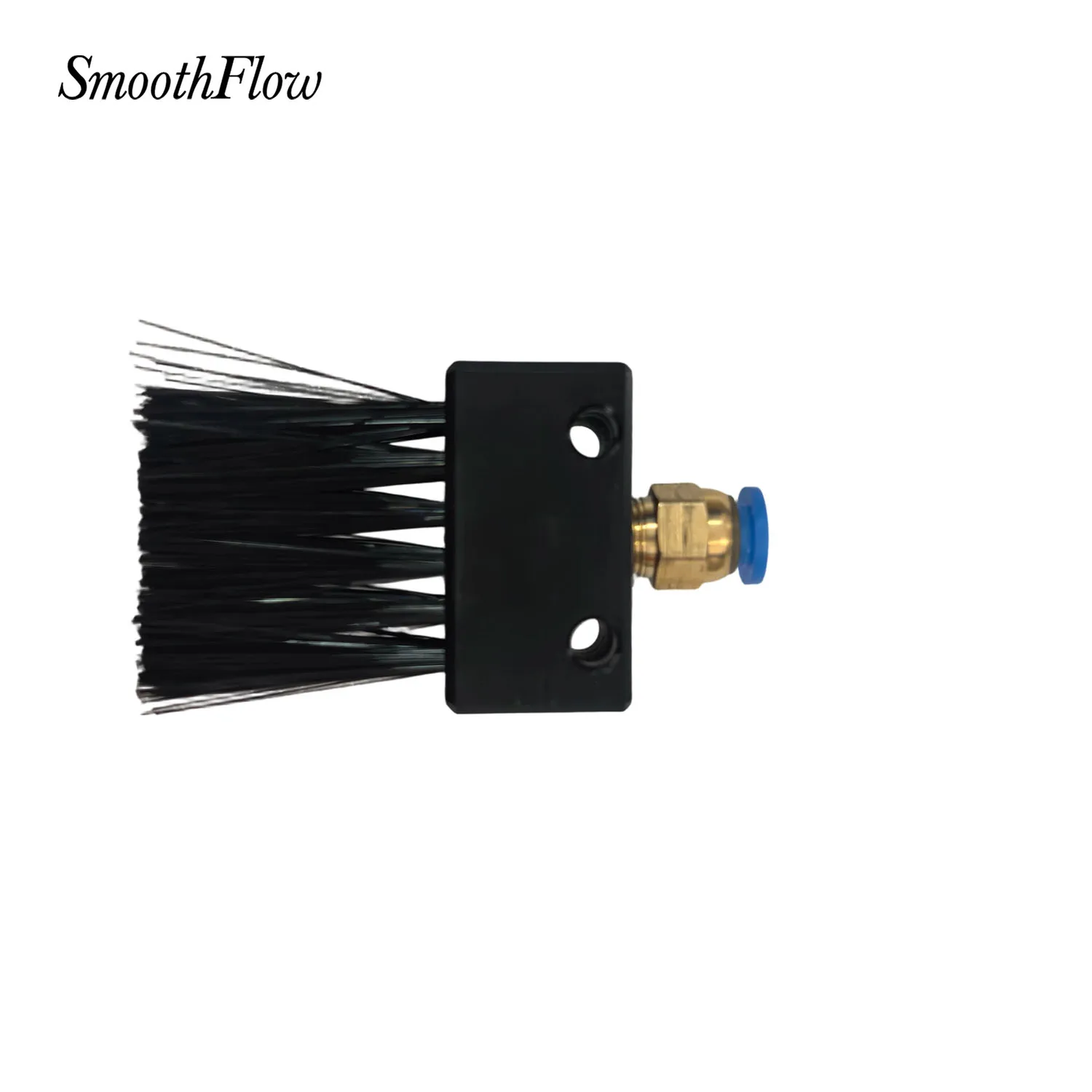 SmoothFlow 6mm Push-In Fitting with 45mm Nylon Brush for Chain Lubrication