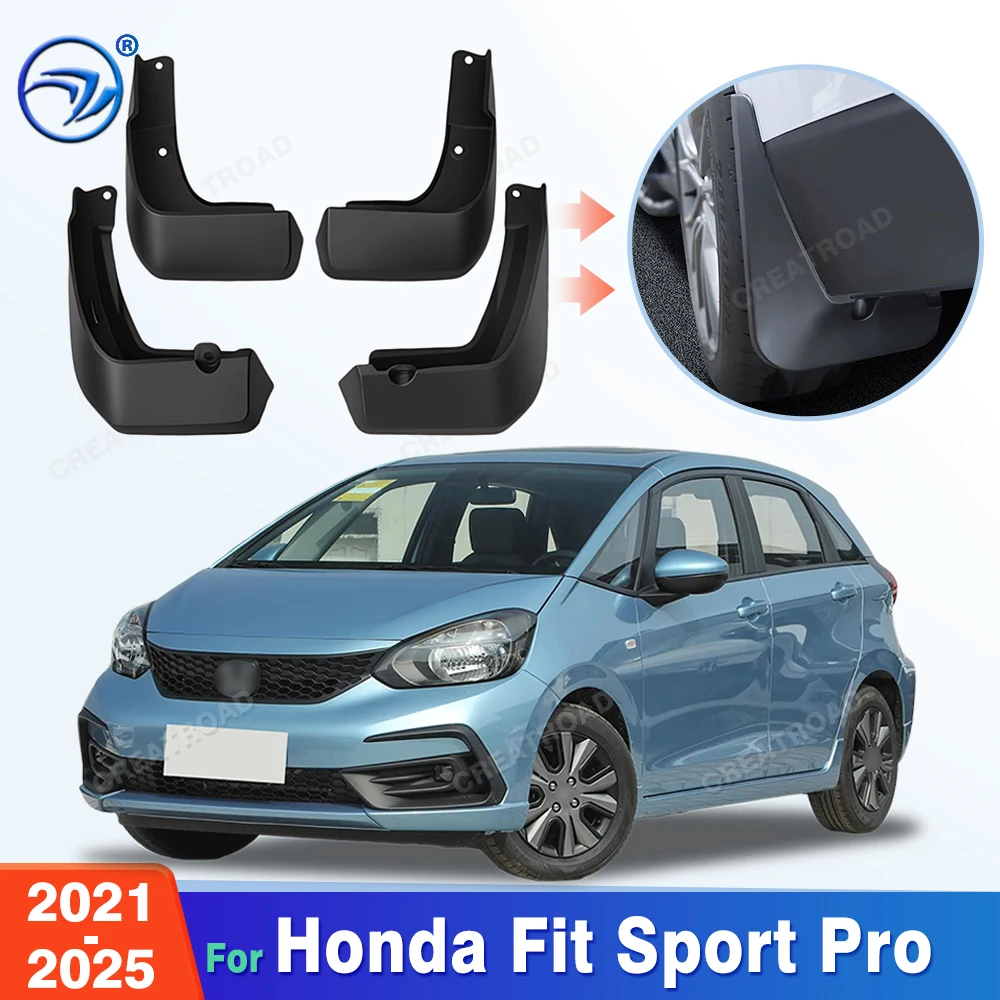 Pour Honda Fit Sport Pro 2021 2022 2023 2024 2025 – Bavettes de protection anti-éclaboussures, accessoires automobiles