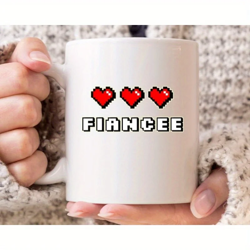 

Кружка Fiancee Gamer, забавная кофейная кружка Best Fiancee Ever для будущей миссис, милый подарок на помолвку для женщин-геймеров-видео, Fiance