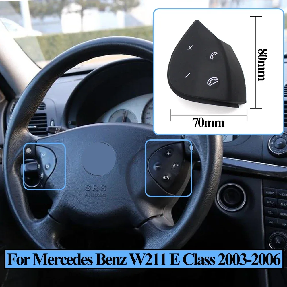 Picture 7: LHD RHD Multi-Function Steering Wheel Switch Button Keys Trim Repair Kit For Mercedes Benz W211 E350 E400 E500 E550 2118206110