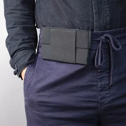 Outdoor Running Mini Invisible Waist Pack Fitted Stretch Pocket Invisible Belt For 5.5-7.5 inch Mobile Phone Organiser Camping