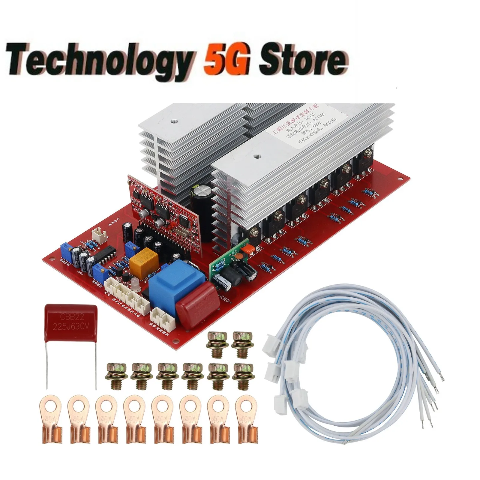 

12V 24V 48V 1500W 3000W 5500W Pure Sine Wave Inverter Driver Mainboard Power Frequency with TO-247 MOS Pipe