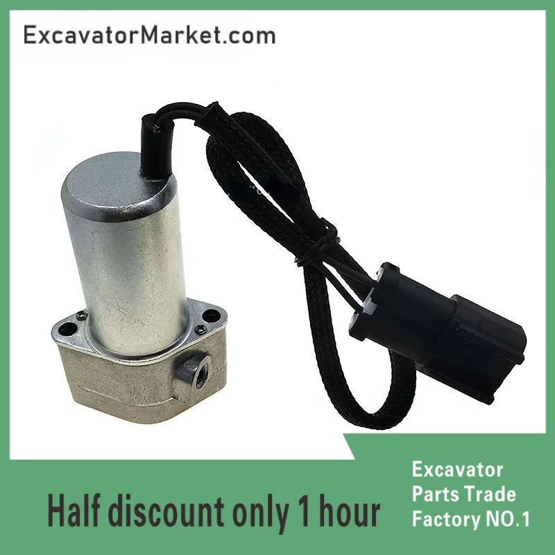 

Excavator Accessories suitable for Komatsu PC200-6/220-6/6D102 hydraulic pump main pump solenoid valve 702-21-07010