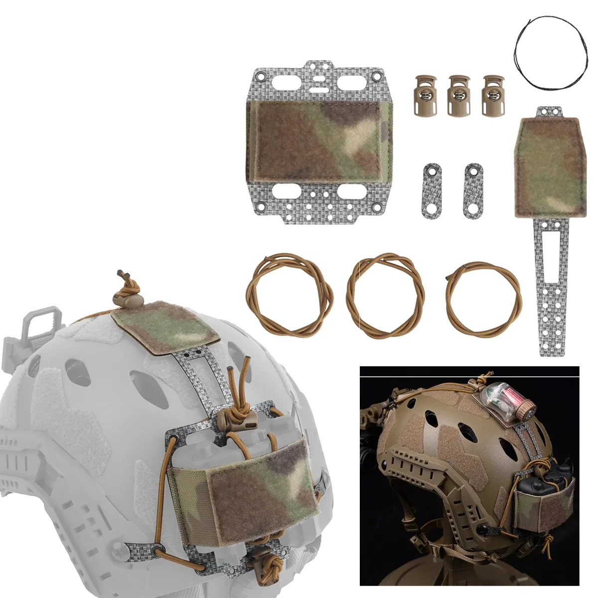 Tactical Helmet Nvg… - image