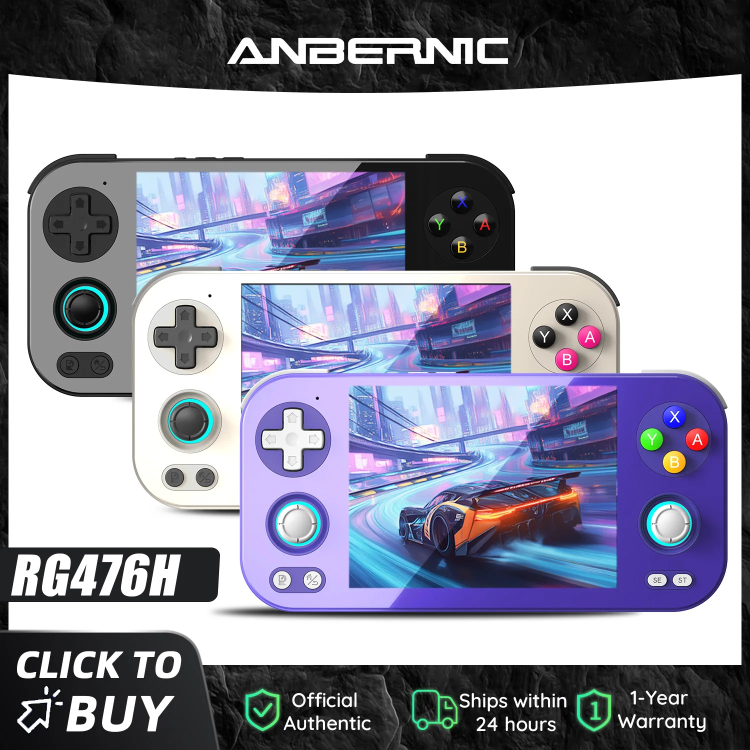 Anbernic RG 476H Retro Handheld Game Console RG476H Android 13