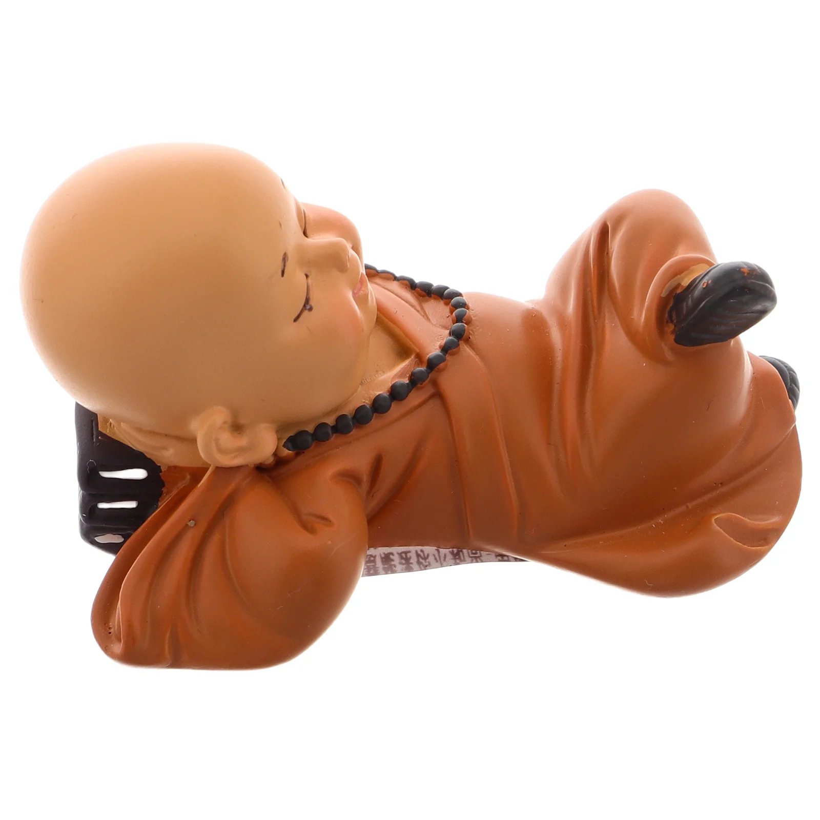 

Car Interior Ornament Resin Miniature Sculpture Cute Buddha Statue Dashboard Decor for Home Office Bonsai Decoration