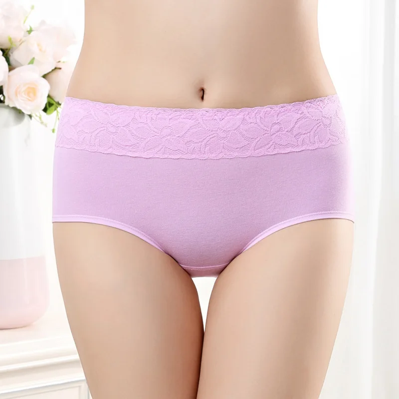 Female Physiological Pants Leak Proof Menstrual Women Underwear Period Panties Cotton Health Seamless Briefs In the waist Warm