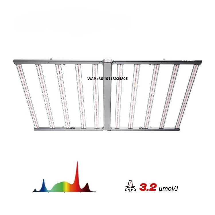 Redline Spectrum Tunable 3.2Umol/J 1200W UV IR Separate Control Daisy-Chain Led Grow Light with Fully Sealed Lens