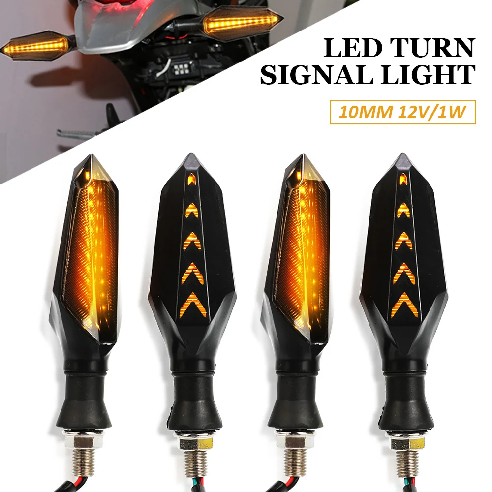 

4 Pieces For HONDA CRF 150 230 250 450 1000 R RX X F L M RALLY L LED Turn Signal Light Indicators Amber Blinker Light Flashers