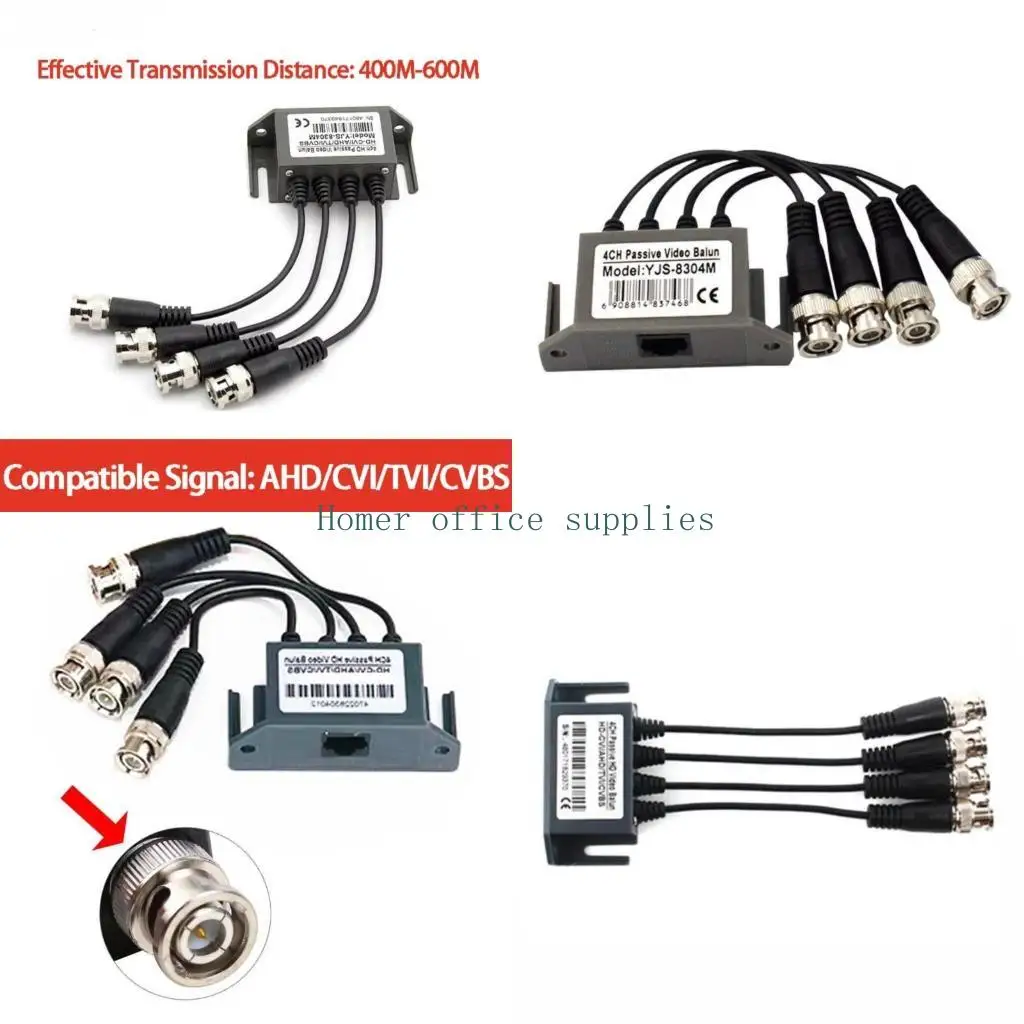

K43B Durability 4Way BNC Coaxial Boosters for Long Distances Monitoring