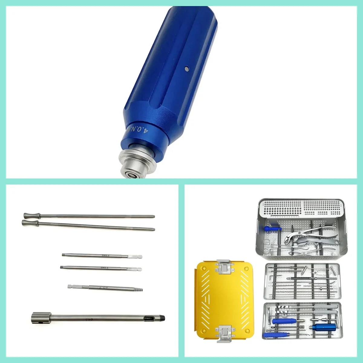 

Новый комплект инструментов для фиксации нижних конечностей AO, набор ортопедических хирургических инструментов