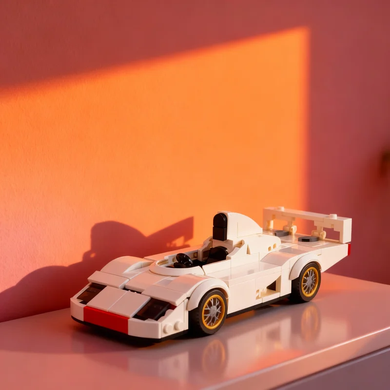 270pcs MOC Porscheed City Champions Model Building Blocks Architecture Assemble Toy DIY Creative Idea Christmas Gifts Education