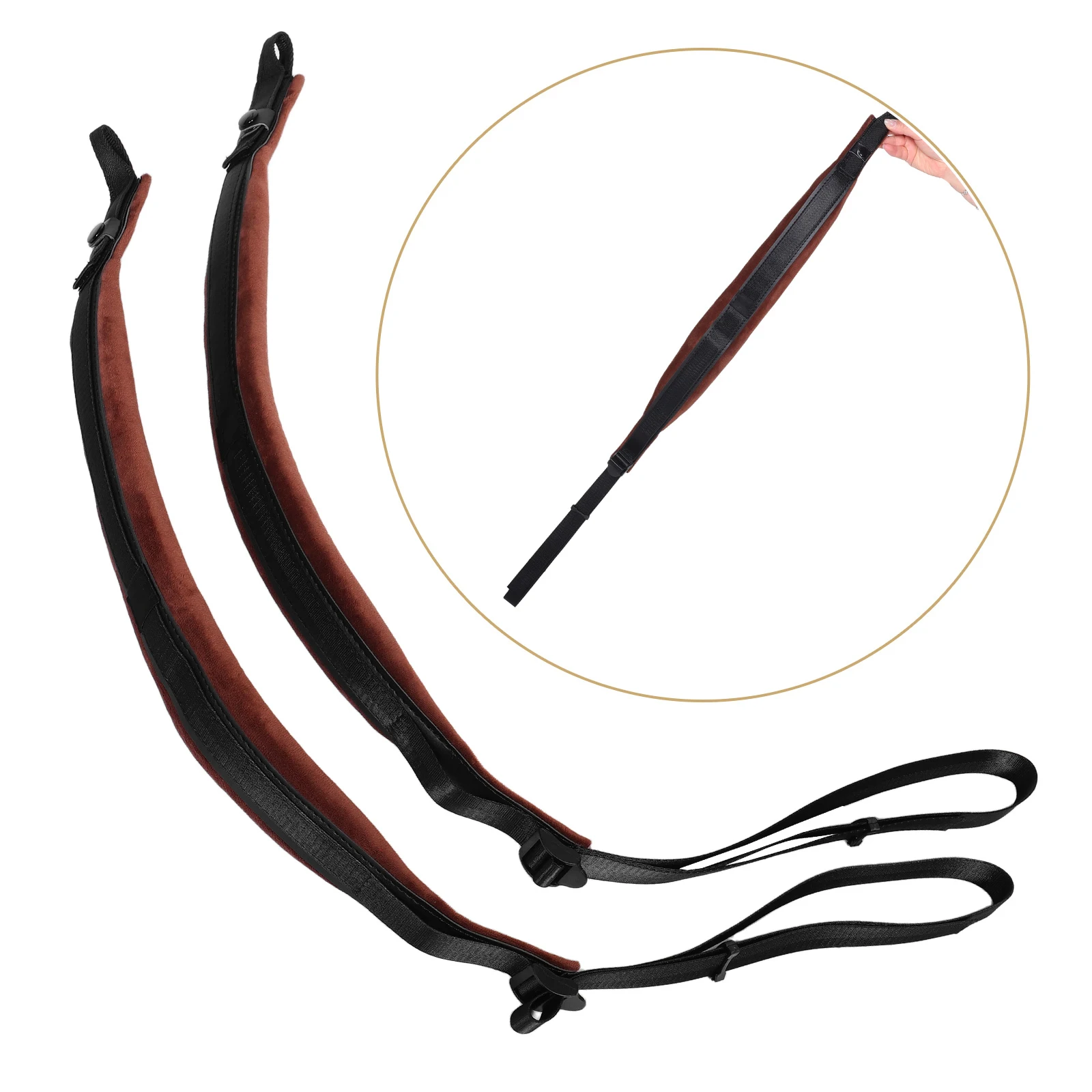 

Adjustable Accordion Shoulder Harness Straps Padding Anti Slip Design For Travel Performance Durable Musical Instrument Carrying
