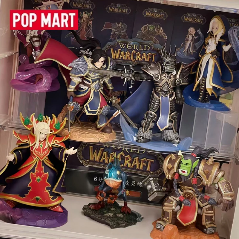 

POP MART Новинка: Коллекционная серия персонажей WORLD WARCRAFT — Слепая коробка-сюрприз (оригинальные игрушки, аниме-фигурки, украшения, подарок)