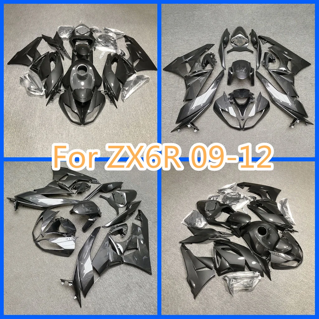 

Painted Fairings Set for Kawasaki ZX 6R 2009 2010 2011 2012 ZX6R ZX-6R 09 10-12 ABS Street Bike Body Repair Aftermarket Parts