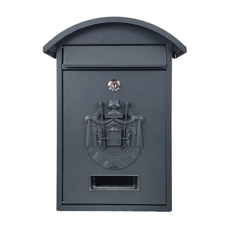 

WW factory direct sales metal mailbox, villa home mailbox, wall-mounted home wall-mounted