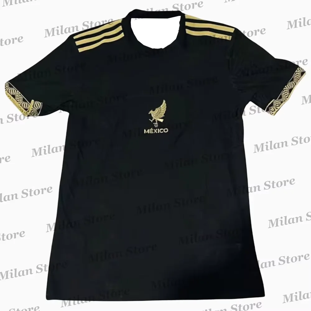

2025 Мужская и женская футболка, спортивный футбольный комплект на открытом воздухе, Мексика, специальное издание, тренировочная футболка, комплект с золотой чашкой, Джерси для взрослых и детей