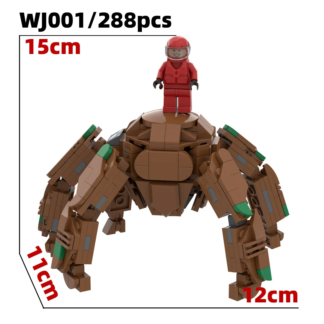 MOC Projected Hail Mary Rocky Building Blocks Model Project Hails Mary Movie Saving Rocky Monster Assemble Toys Fans Gifts image 3