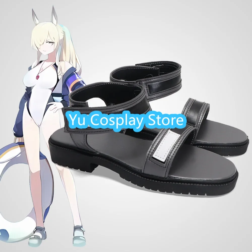 

Yu Cosplay Store Blue Archive Kanna Endo Swimsuit Cosplay Shoes Anime Cosplay Shoes Boots Halloween Costumes Props