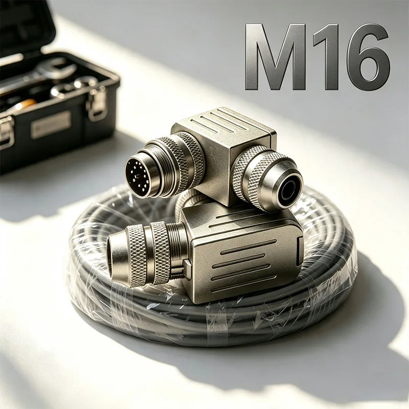 M16  Aviation Plug Elbow Connector 423 Series  4 5 6 7 8 12 14 Pin Waterproof IP68 Metal M16 Male Female Soldering Connectors