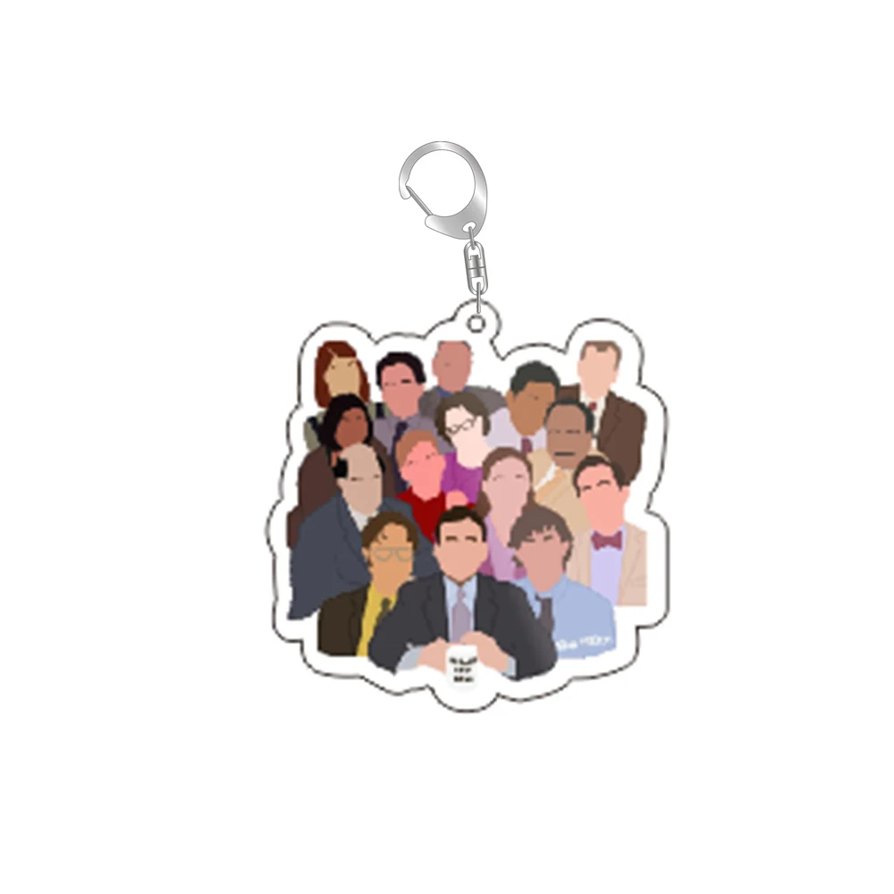 Funny Acrylic Keychain from The Office Series, Gift
