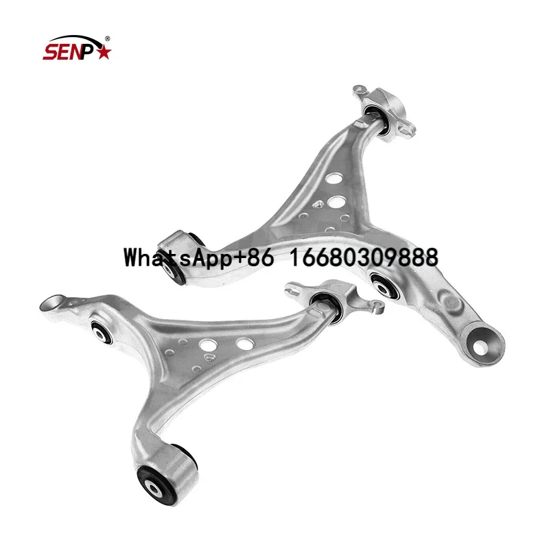 Senpei 1663300107 Germany Auto Parts 2Pcs Front Lower Control Arm w/ Bushing Kit for W166 X166 GL350