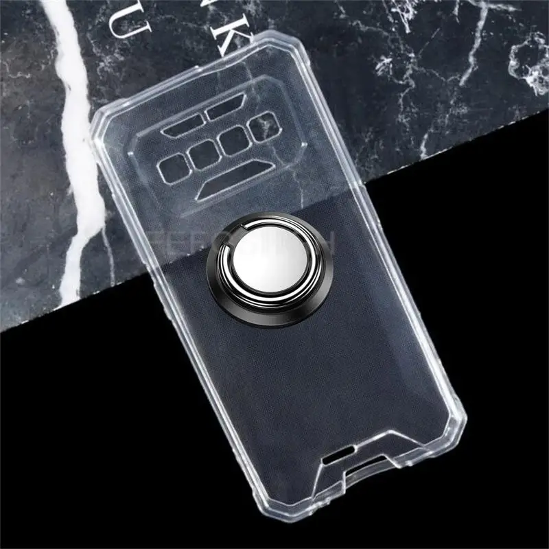 Fashion Full Cover For Oukitel F150 B2021 Bison 2021 Metal Ring Holder Magnetic TPU Back Phone Case For IIIF150 R2022