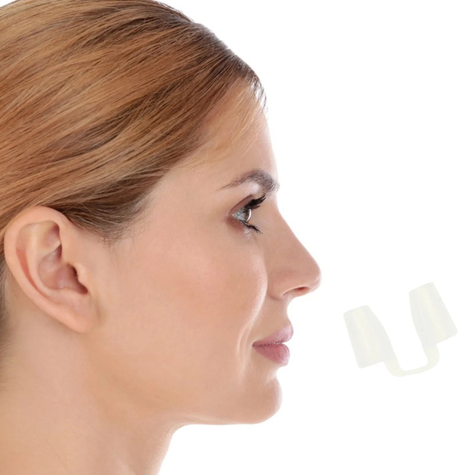 

Silicone Nostril Support Part Nostril Keeper Soft Flexible Postoperation Nose Retainer Tool for Surgery Recovery