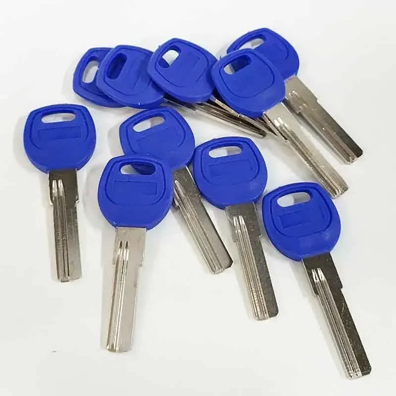 5-100 Pcs Blank Key BAODEAN 29mm Copper Plastic for Vertical Key Cutting Machine Keys Embryo Tool Civil House Door Blue