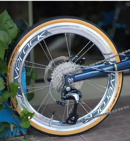 SILVEROCK SR40 Alloy Wheels 349 406 451 Disc Brake Clincher Jump for FNHON Blast K3PLUS D8 Folding Bike Minivelo Wheelset