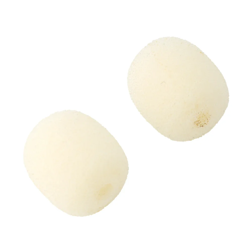 10Pcs Microphone Sponge Cap Cover Windshield Sponge Headset Headworn Mic Covers Microphone Foam Protector Mic Cover
