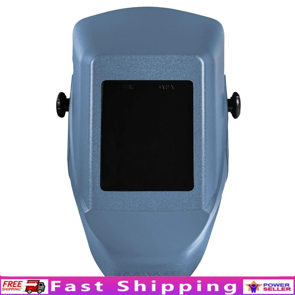 Welding Helmet Shadow HSL-100 Lightweight Throat Protection Blue 14976 CSA Z94.3