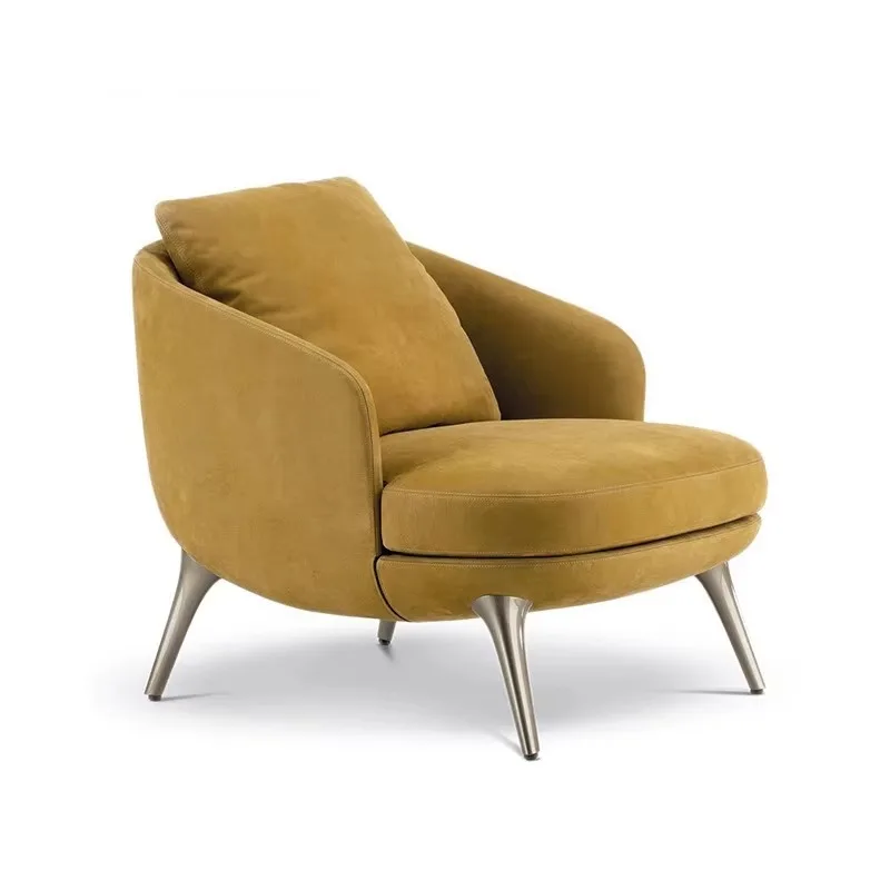 - غرفة معيشة بسيطة جدًا وأريكة شرفة | كرسي صالة قماش فاخر وخفيف الوزن بطباعة نمر #1