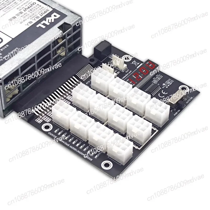 

Suitable for DELL server power to 6P graphics card power board 36 + 24PIN to 12 6P adapter boards in stock