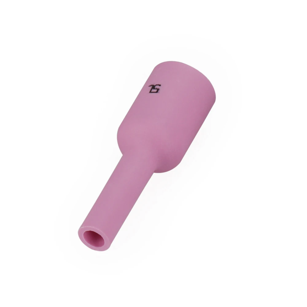 Boquillas de alúmina para soplete de soldadura TIG WP17 18 26, accesorios consumibles, 76mm, caja de 10 piezas, 54N14L, 54N15L, 54N16L, 54N17L