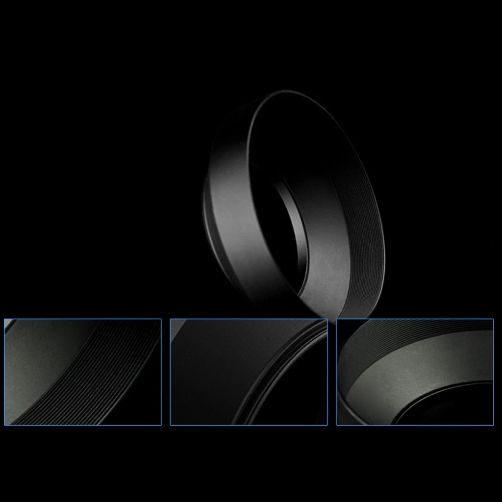 Metall-Objektivblende für DSLR-Kamera Objektivschutz Weitwinkel 39mm 40,5mm 43mm 46mm 49mm 52mm 55mm 58mm 62mm 72mm 77mm 82mm – Detail 6