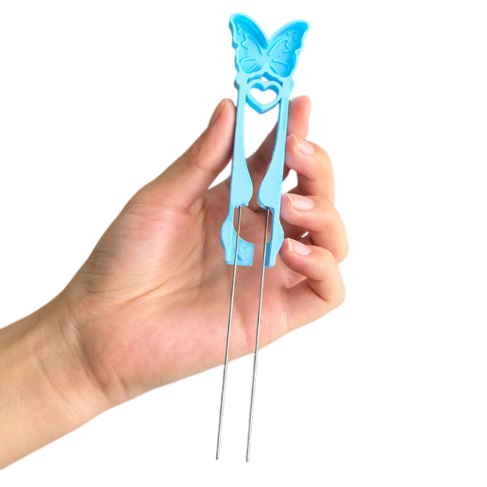 

High-quality Beans Fusion Beans Pen Multifunctional Double Needles Perler Bead Tweezer Handheld Handmade DIY Collage Bead Clip