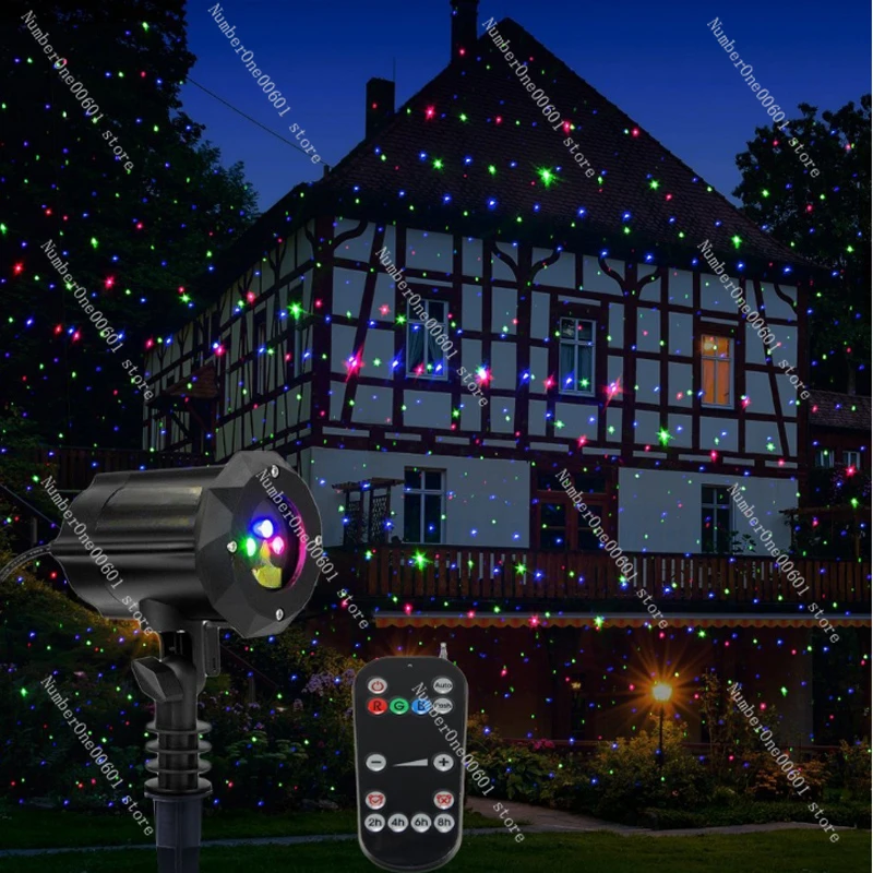 Star Christmas outdoor waterproof, laser light