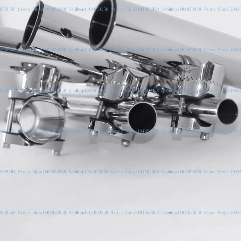 

652f Окрашенная сталь. Регулируемая вращающаяся рыболовная стержня Кронштейна для забора для забора для лодочной яхты на