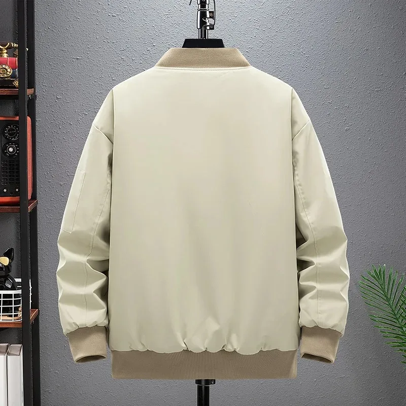 في الهواء الطلق الدراجات الستر عارضة فضفاض القطن معاطف الرجال الشتاء زائد حجم الجرافين التدفئة الرجال البيسبول طوق سترة معطف دافئ