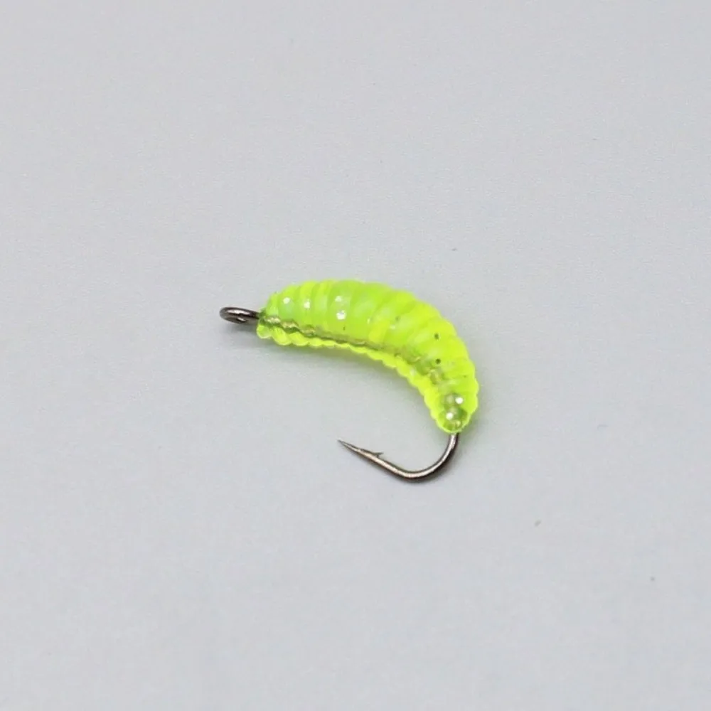 

30Pcs/Box Sturdy And Durable Simulation Breadbug Lures Simulation Design Mini Bionic Soft Maggot Fishing Bait Soft Material