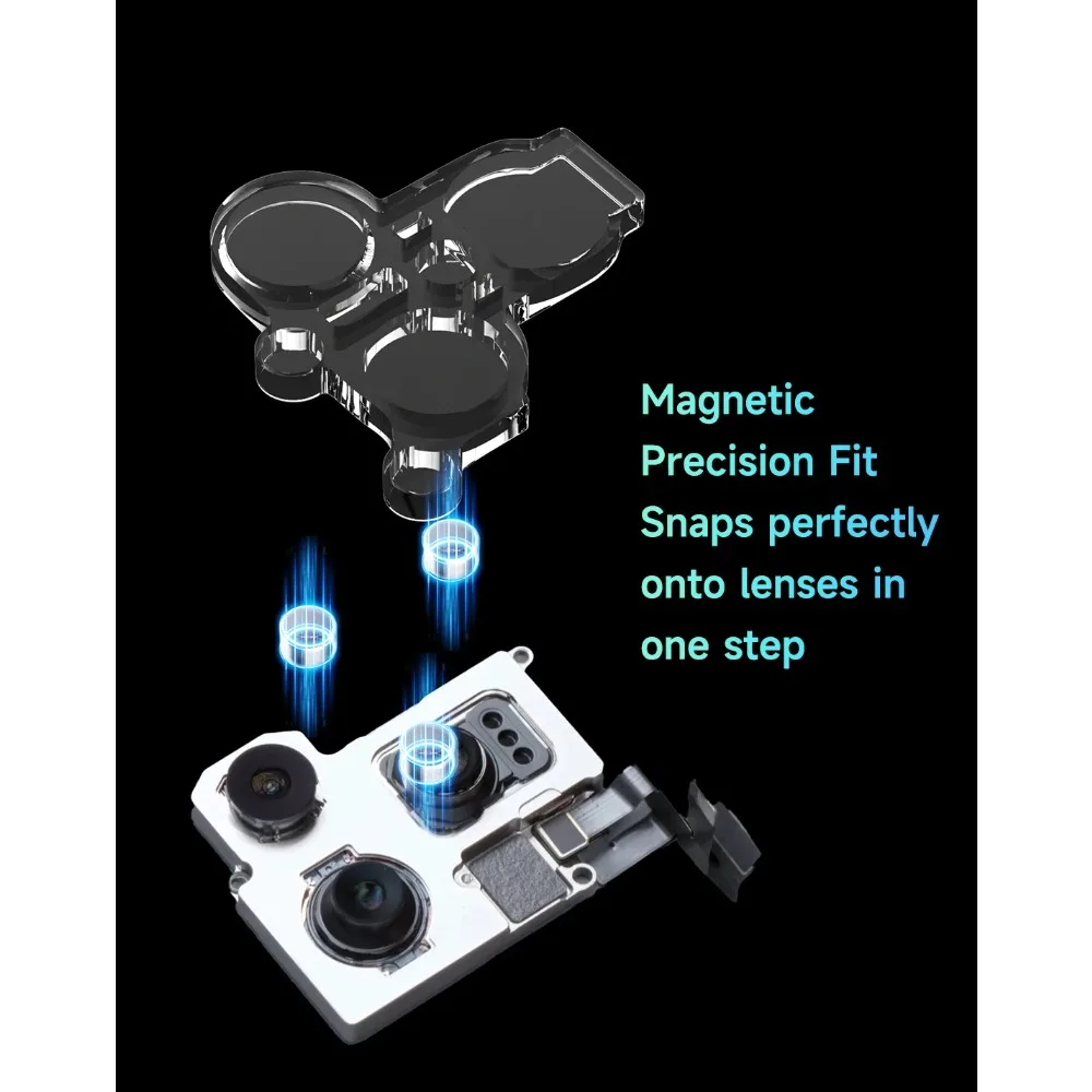 MECHANIC CP23 磁気ブルーライトレンズプロテクター iPhone 12-16Promaxモデル用 携帯電話修理用 防塵カバーツール