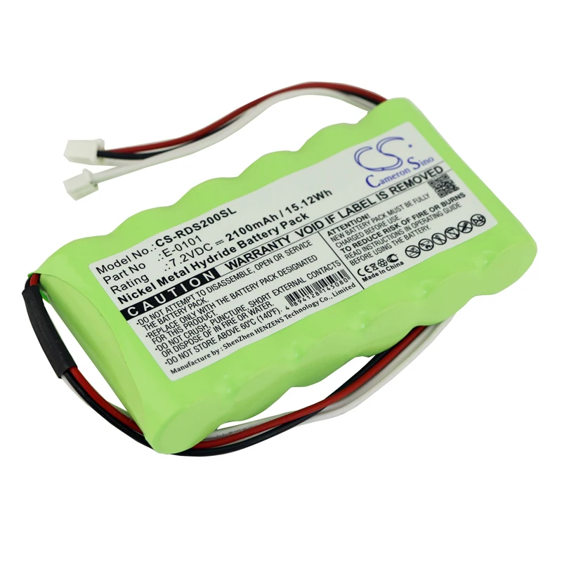 

Ni-MH Equipment, Survey, Test Battery for TechniSat, 7.2V, 2100mAh , Compatible Models: HD Television, Satellite Analyser
