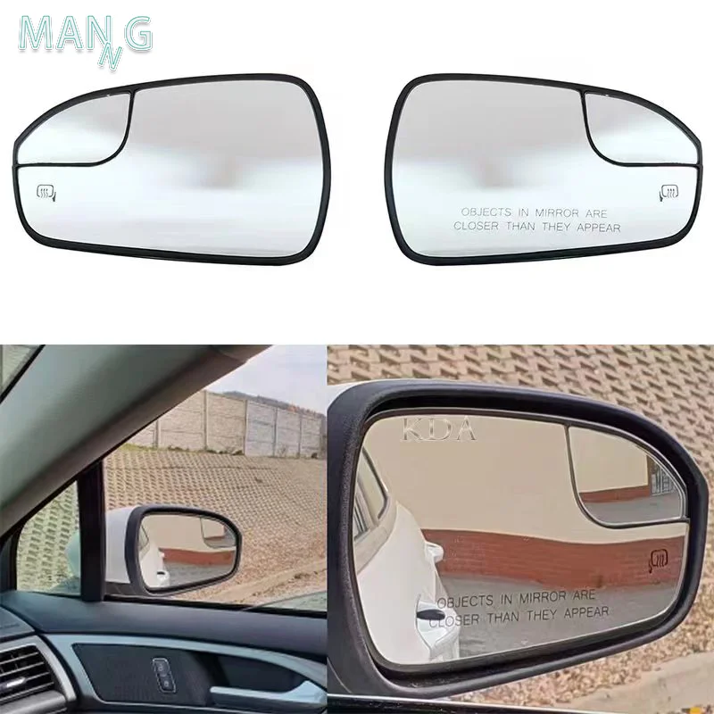 DS7Z17K707F Car Side Wing Mirror fits for Ford Fusion 2013-2020 Left right Power Heated View Mirror