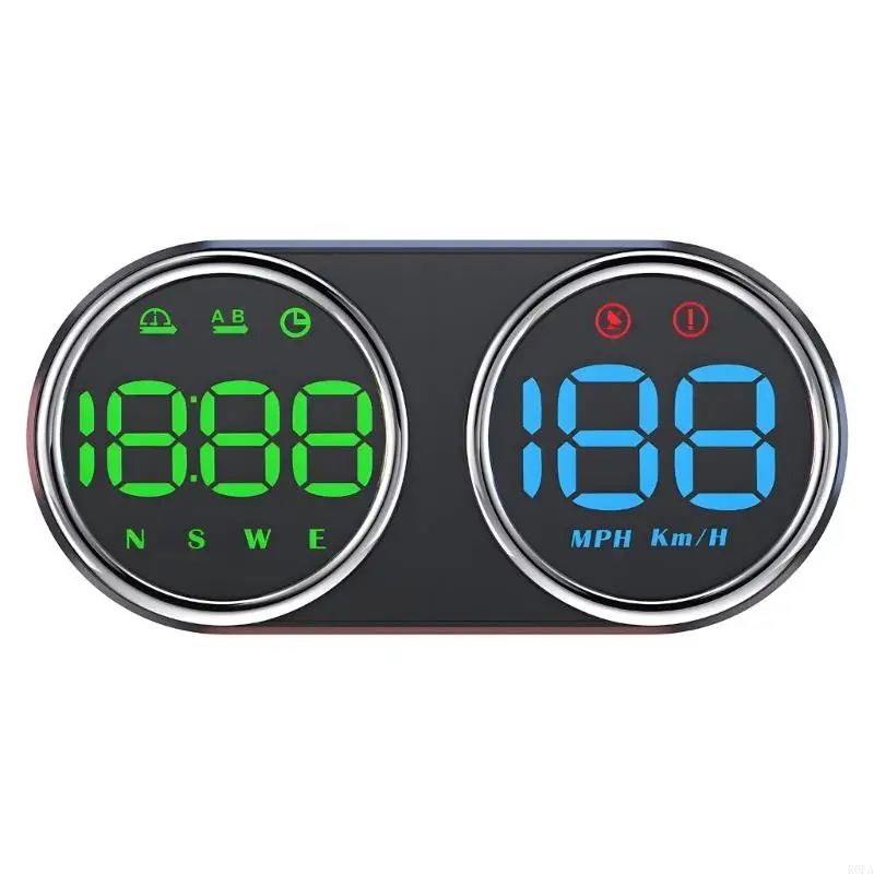 Twin Screen Car Dashboard Display Space Saving for Commute and Road Trip Travel 