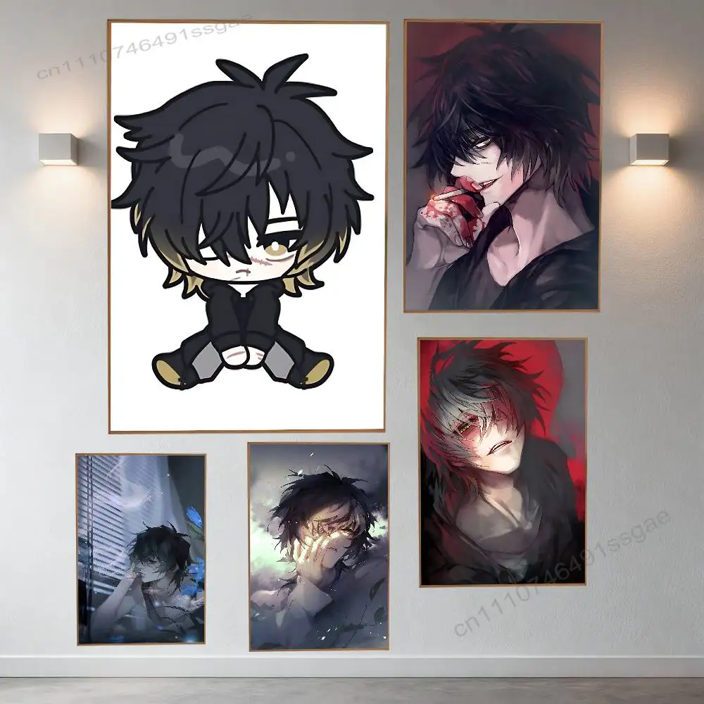Towa S-Slow D-Damage Retro Fashion Pictorial Poster Sticky Poster Paper Sticker DIY Room Bar Cafe Wall Decor Gift