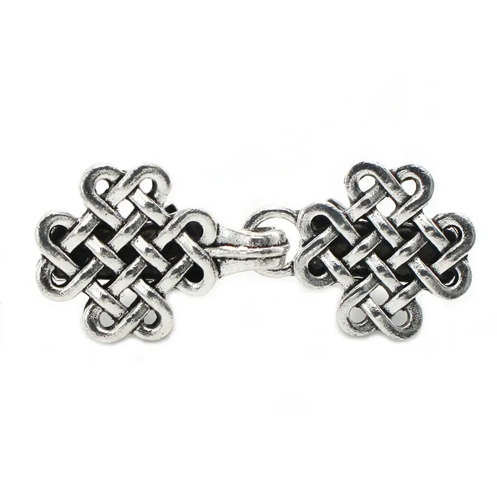 تصميم جديد متعدد الوظائف كليب سترة كليب فضي اللون خمر نمط كليب المشابك شال بروش #1