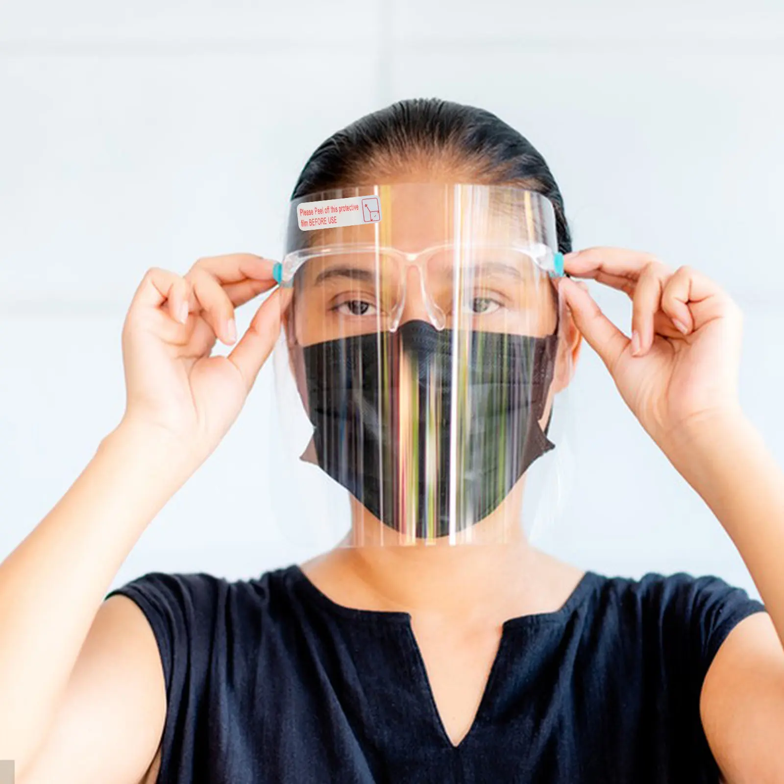 

3000 шт. самоклеящихся этикеток из полипропиленовой синтетической бумаги для снятия защитной пленки из закаленного стекла