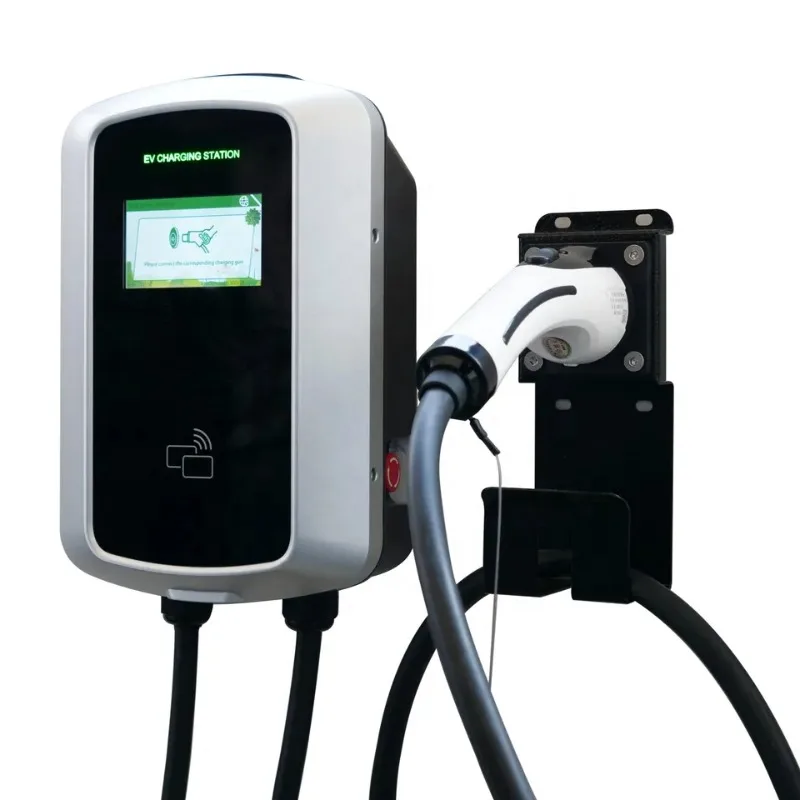 

Bluesky 7kw AC EV Charger with Screen with Bluetooth with App Wall-mounted EV Charger